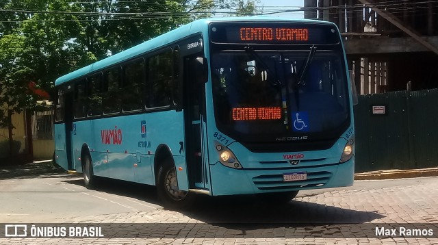 Empresa de Transporte Coletivo Viamão 8371 na cidade de Viamão, Rio Grande do Sul, Brasil, por Max Ramos. ID da foto: 7334090.