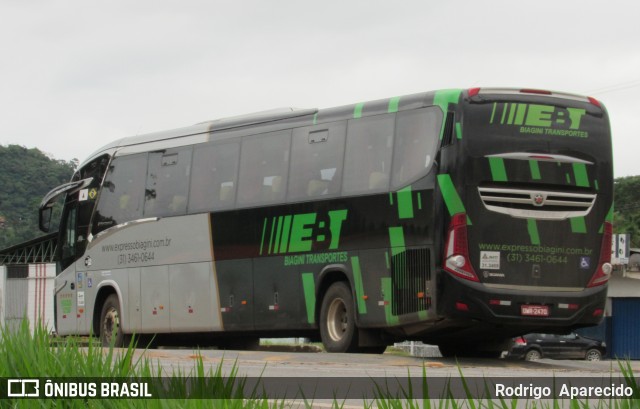 EBT - Expresso Biagini Transportes 2470 na cidade de Conselheiro Lafaiete, Minas Gerais, Brasil, por Rodrigo  Aparecido. Número da foto: #7335317.