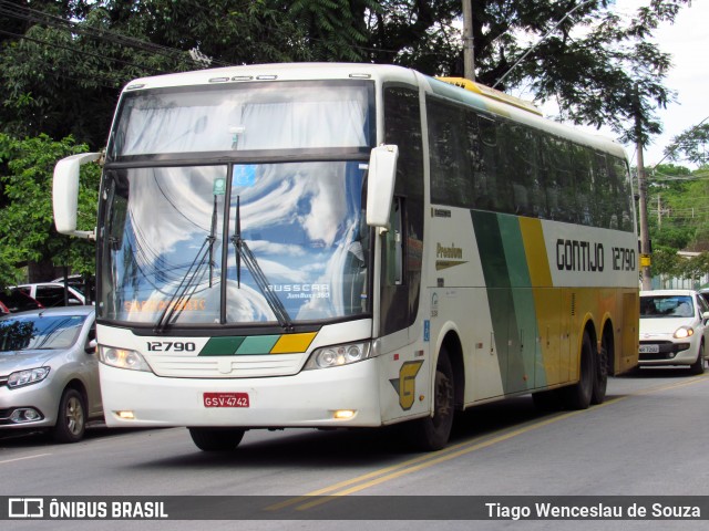 Empresa Gontijo de Transportes 12790 na cidade de Belo Horizonte, Minas Gerais, Brasil, por Tiago Wenceslau de Souza. ID da foto: 7335304.