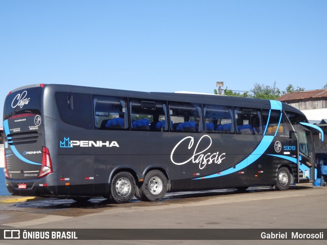Empresa de Ônibus Nossa Senhora da Penha 53013 na cidade de Santana do Livramento, Rio Grande do Sul, Brasil, por Gabriel  Morosoli. Número da foto: #7334950.