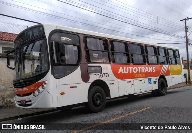 Autotrans > Turilessa 1870 na cidade de Itaúna, Minas Gerais, Brasil, por Vicente de Paulo Alves. ID da foto: 7334385.