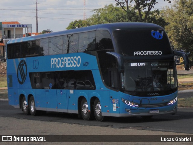 Auto Viação Progresso 6109 na cidade de Teresina, Piauí, Brasil, por Lucas Gabriel. ID da foto: 7334152.