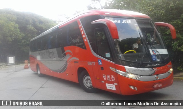 Empresa de Ônibus Pássaro Marron 5817 na cidade de São Paulo, São Paulo, Brasil, por Guilherme Lucas Martins De Assunção. Número da foto: #7333492.