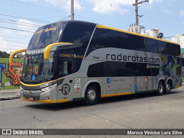 RodeRotas - Rotas de Viação do Triângulo 7408 na cidade de São Paulo, São Paulo, Brasil, por Marcus Vinicius Lara Silva. ID da foto: 7336606.