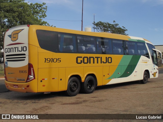 Empresa Gontijo de Transportes 19105 na cidade de Teresina, Piauí, Brasil, por Lucas Gabriel. Número da foto: #7336446.