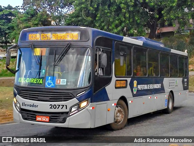 Viação Jardins 20771 na cidade de Belo Horizonte, Minas Gerais, Brasil, por Adão Raimundo Marcelino. Número da foto: #7337771.