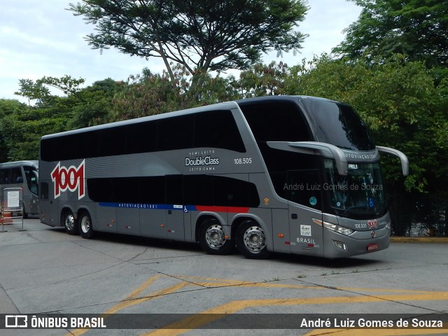 Auto Viação 1001 108.505 na cidade de São Paulo, São Paulo, Brasil, por André Luiz Gomes de Souza. Número da foto: #7337577.