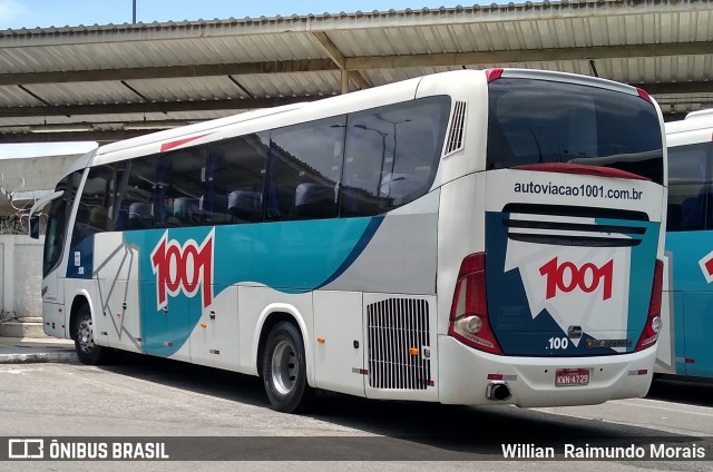 Auto Viação 1001 RJ 108.100 na cidade de Rio de Janeiro, Rio de Janeiro, Brasil, por Willian Raimundo Morais. ID da foto: 7336716.