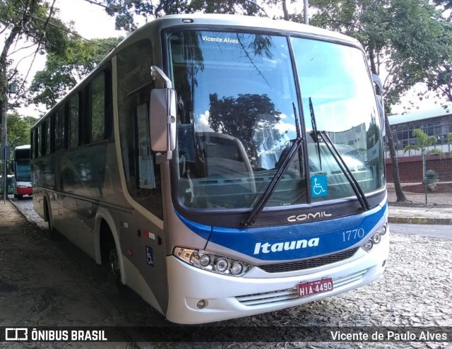 Viação Itaúna 1770 na cidade de Belo Horizonte, Minas Gerais, Brasil, por Vicente de Paulo Alves. ID da foto: 7337053.