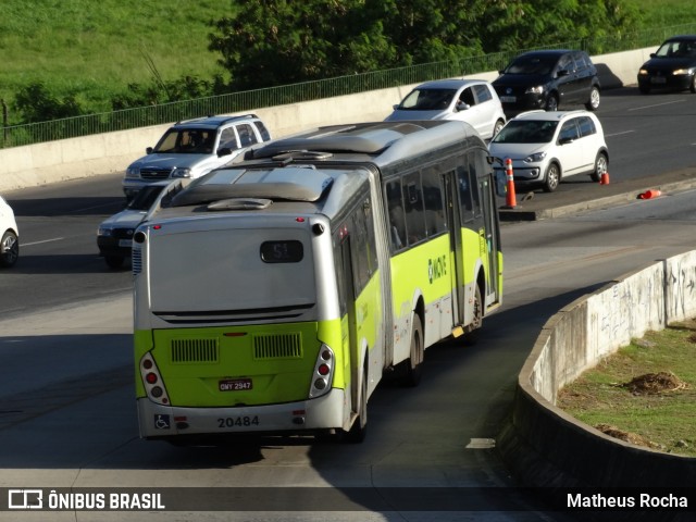 SM Transportes 20484 na cidade de Belo Horizonte, Minas Gerais, Brasil, por Matheus Rocha. ID da foto: 7336533.