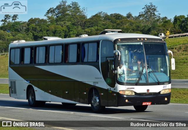 Ônibus Particulares 208 na cidade de Mogi das Cruzes, São Paulo, Brasil, por Rudnei Aparecido da Silva. ID da foto: 7337695.