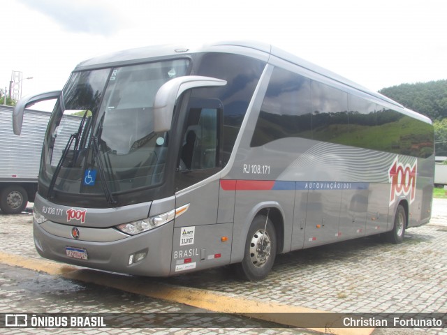 Auto Viação 1001 RJ 108.171 na cidade de Muriaé, Minas Gerais, Brasil, por Christian  Fortunato. Número da foto: #7337379.