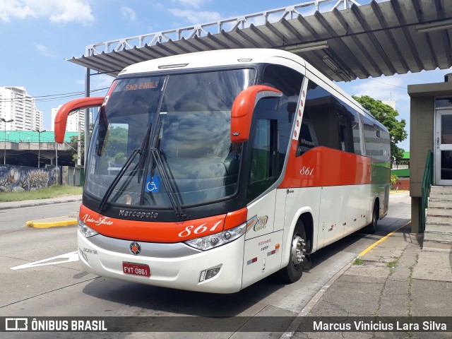 Viação Vale do Tietê 861 na cidade de São Paulo, São Paulo, Brasil, por Marcus Vinicius Lara Silva. Número da foto: #7336611.