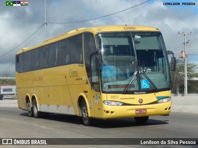 Viação Itapemirim 8801 na cidade de Caruaru, Pernambuco, Brasil, por Lenilson da Silva Pessoa. ID da foto: 7337811.