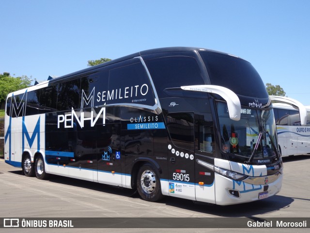 Empresa de Ônibus Nossa Senhora da Penha 59015 na cidade de Santana do Livramento, Rio Grande do Sul, Brasil, por Gabriel  Morosoli. Número da foto: #7337724.