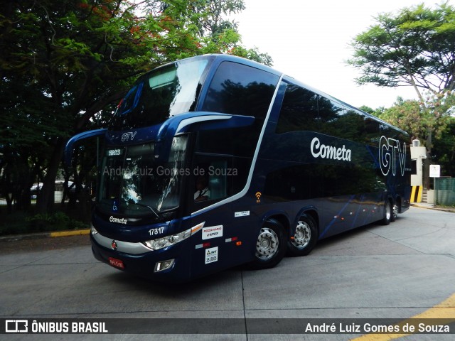 Viação Cometa 17317 na cidade de São Paulo, São Paulo, Brasil, por André Luiz Gomes de Souza. Número da foto: #7340150.