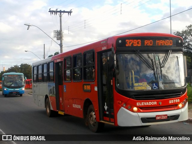 Autotrans > Turilessa 25756 na cidade de Contagem, Minas Gerais, Brasil, por Adão Raimundo Marcelino. ID da foto: 7340041.