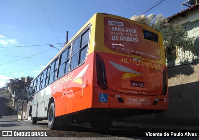 Autotrans > Turilessa 1920 na cidade de Itaúna, Minas Gerais, Brasil, por Vicente de Paulo Alves. ID da foto: 7339039.