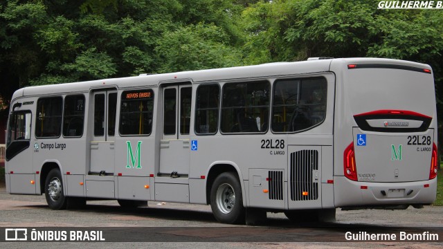 Empresa de Ônibus Campo Largo 22L28 na cidade de Curitiba, Paraná, Brasil, por Guilherme Bomfim. Número da foto: #7338529.