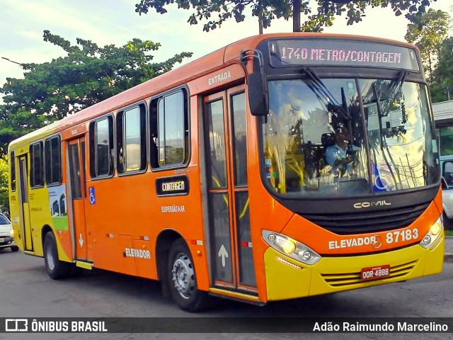 Transmoreira 87183 na cidade de Contagem, Minas Gerais, Brasil, por Adão Raimundo Marcelino. ID da foto: 7340182.