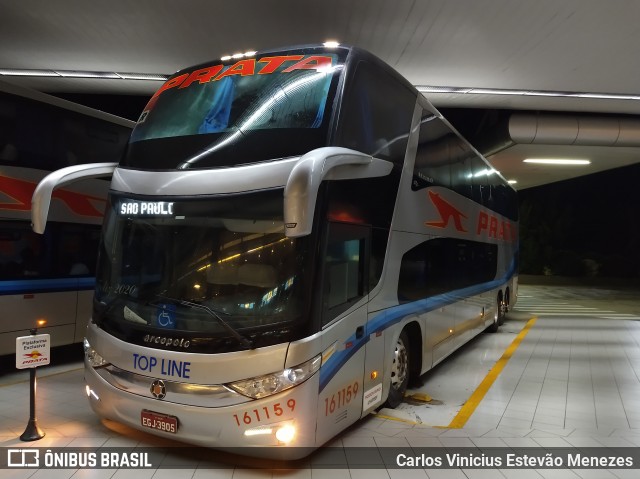 Expresso de Prata 161159 na cidade de Bauru, São Paulo, Brasil, por Carlos Vinicius Estevão Menezes. Número da foto: #7340514.