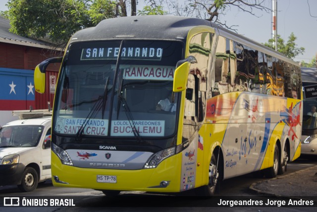 Jet Sur HSTP78 na cidade de Estación Central, Santiago, Metropolitana de Santiago, Chile, por Jorgeandres Jorge Andres. ID da foto: 7338445.