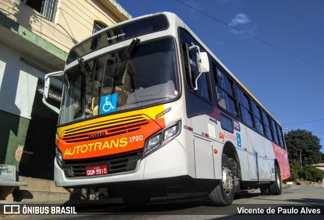 Autotrans > Turilessa 1920 na cidade de Itaúna, Minas Gerais, Brasil, por Vicente de Paulo Alves. Número da foto: #7339023.