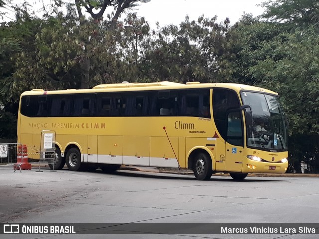 Viação Itapemirim 8815 na cidade de São Paulo, São Paulo, Brasil, por Marcus Vinicius Lara Silva. ID da foto: 7339278.