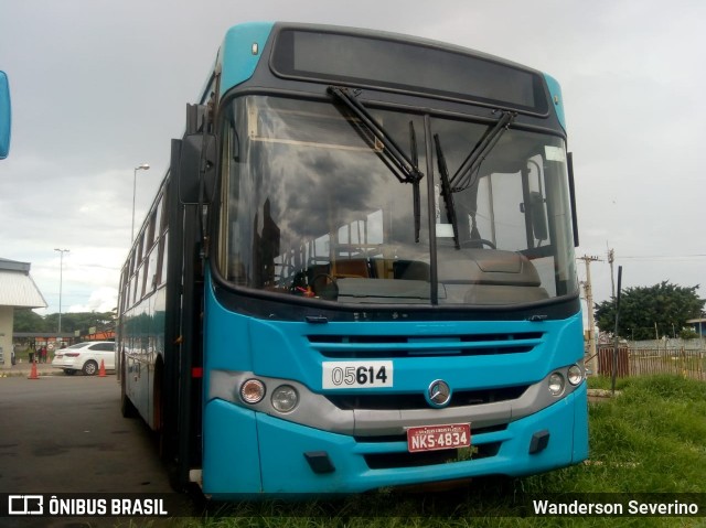 Taguatur - Taguatinga Transporte e Turismo 05614 na cidade de Taguatinga, Distrito Federal, Brasil, por Wanderson Severino. ID da foto: 7338727.