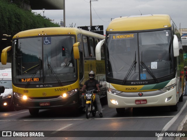 Empresa Gontijo de Transportes 19210 na cidade de Belo Horizonte, Minas Gerais, Brasil, por Igor Policarpo. Número da foto: #7340350.