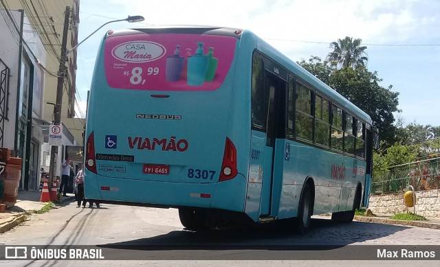 Empresa de Transporte Coletivo Viamão 8307 na cidade de Viamão, Rio Grande do Sul, Brasil, por Max Ramos. ID da foto: 7285860.