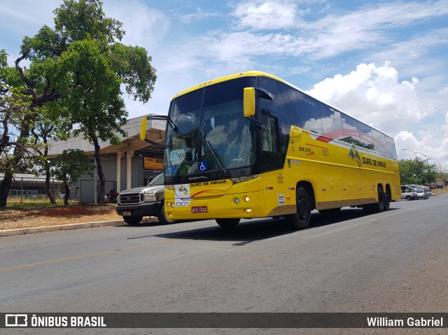 Ouro de Minas Transportes e Turismo 1301 na cidade de Brasília, Distrito Federal, Brasil, por William Gabriel. ID da foto: 7286260.