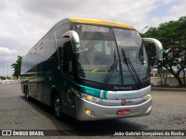 Auto Viação Camurujipe 4610 na cidade de Vitória da Conquista, Bahia, Brasil, por João Gabriel Gonçalves da Rocha. ID da foto: 7287659.