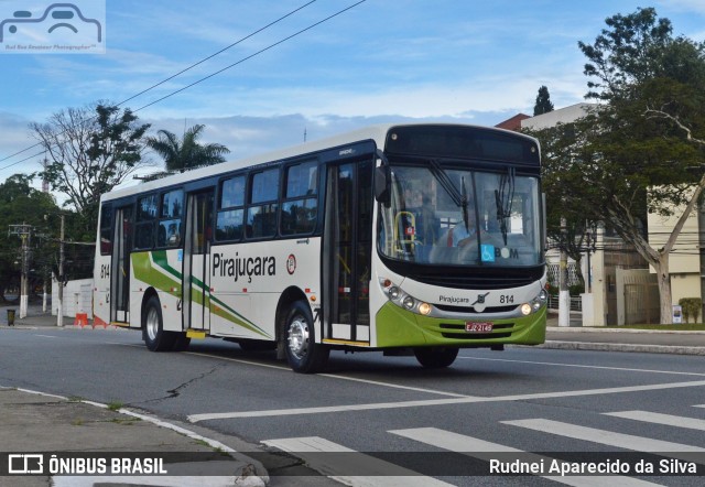 Viação Pirajuçara 814 na cidade de São Paulo, São Paulo, Brasil, por Rudnei Aparecido da Silva. Número da foto: #7287087.