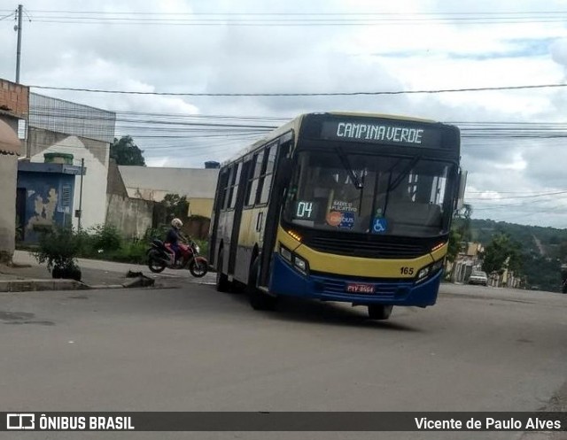 Trancid - Transporte Cidade de Divinópolis 165 na cidade de Divinópolis, Minas Gerais, Brasil, por Vicente de Paulo Alves. Número da foto: #7286095.