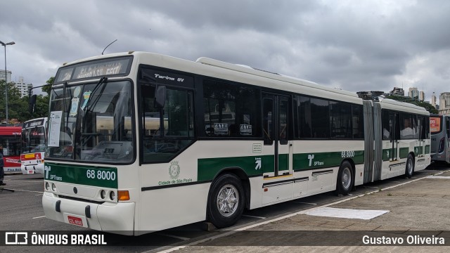 SPTrans - São Paulo Transporte 68 8000 na cidade de São Paulo, São Paulo, Brasil, por Gustavo Oliveira. ID da foto: 7287580.