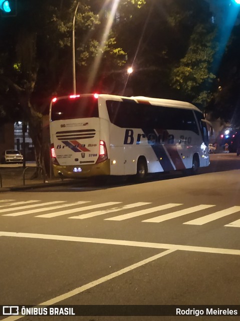 Breda Rio 3780 na cidade de Rio de Janeiro, Rio de Janeiro, Brasil, por Rodrigo Meireles. Número da foto: #7287395.