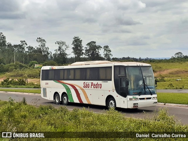 Expresso São Pedro 2250 na cidade de São Vicente do Sul, Rio Grande do Sul, Brasil, por Daniel  Carvalho Correa. Número da foto: #7285694.