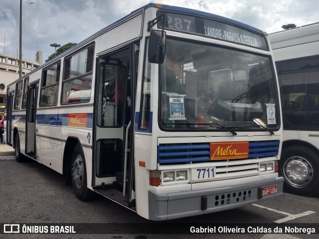 Metra - Sistema Metropolitano de Transporte 7711 na cidade de São Paulo, São Paulo, Brasil, por Gabriel Oliveira Caldas da Nobrega. Número da foto: #7287460.