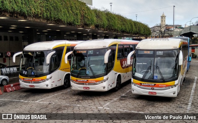 Saritur - Santa Rita Transporte Urbano e Rodoviário 11700 na cidade de Belo Horizonte, Minas Gerais, Brasil, por Vicente de Paulo Alves. ID da foto: 7287536.