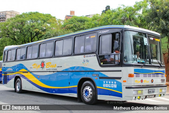 Vip Bus Comércio de Ônibus 1991 na cidade de São Paulo, São Paulo, Brasil, por Matheus Gabriel dos Santos. Número da foto: #7288503.