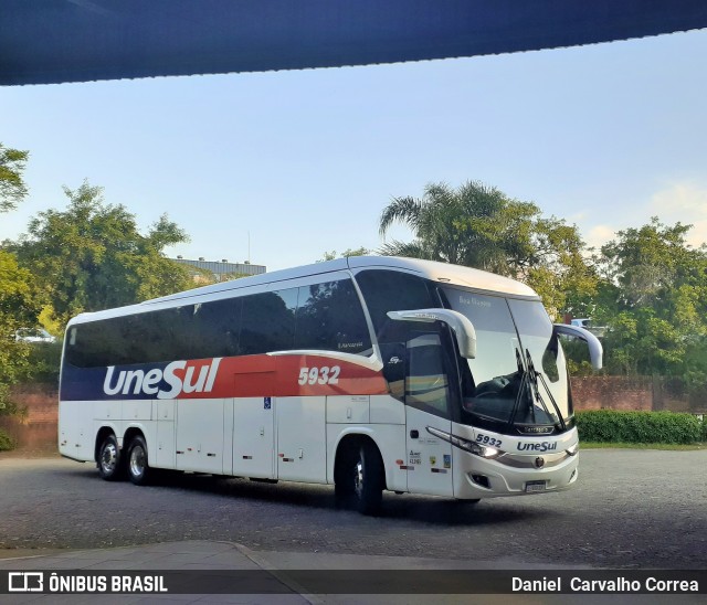 Unesul de Transportes 5932 na cidade de Santa Maria, Rio Grande do Sul, Brasil, por Daniel  Carvalho Correa. Número da foto: #7285689.