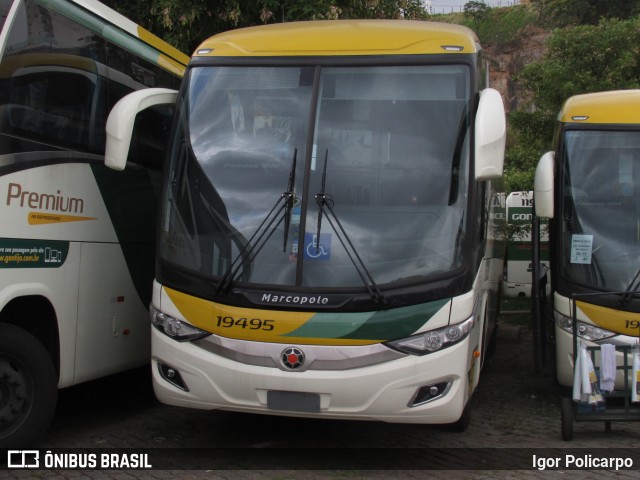 Empresa Gontijo de Transportes 19495 na cidade de Belo Horizonte, Minas Gerais, Brasil, por Igor Policarpo. ID da foto: 7286694.