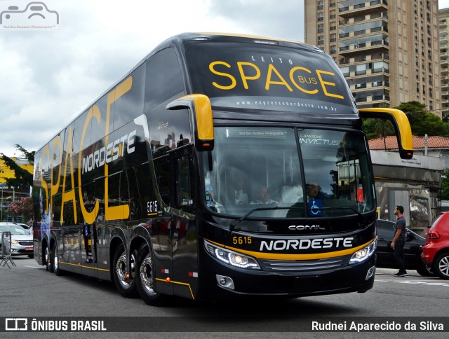 Expresso Nordeste 5615 na cidade de São Paulo, São Paulo, Brasil, por Rudnei Aparecido da Silva. ID da foto: 7286809.