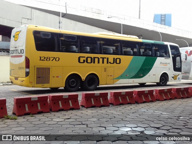 Empresa Gontijo de Transportes 12870 na cidade de Belo Horizonte, Minas Gerais, Brasil, por celso celsosilva. ID da foto: 7287032.