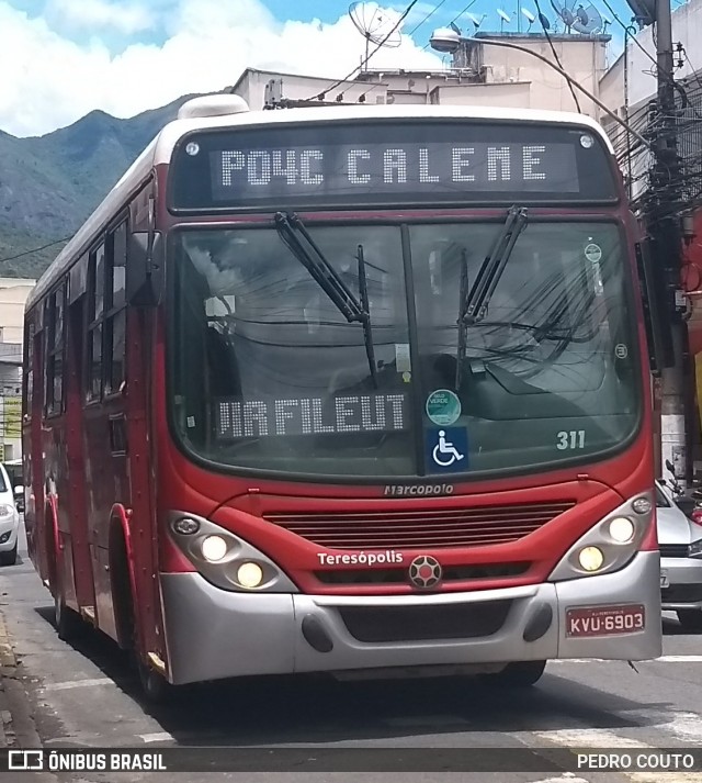 Viação Dedo de Deus 311 na cidade de Teresópolis, Rio de Janeiro, Brasil, por PEDRO COUTO. Número da foto: #7287579.