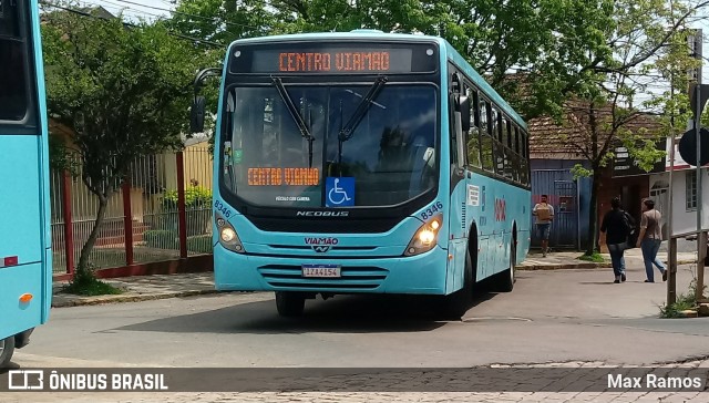 Empresa de Transporte Coletivo Viamão 8346 na cidade de Viamão, Rio Grande do Sul, Brasil, por Max Ramos. Número da foto: #7287321.
