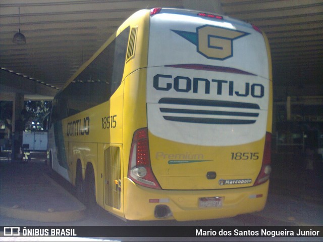 Empresa Gontijo de Transportes 18515 na cidade de Salvador, Bahia, Brasil, por Mario dos Santos Nogueira Junior. Número da foto: #7288921.