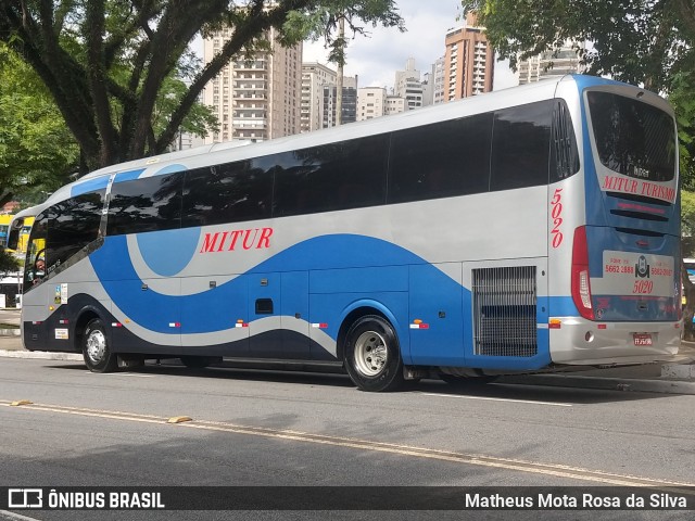 Mitur Turismo e Transportadora Turística 5020 na cidade de São Paulo, São Paulo, Brasil, por Matheus Mota Rosa da Silva. ID da foto: 7285559.