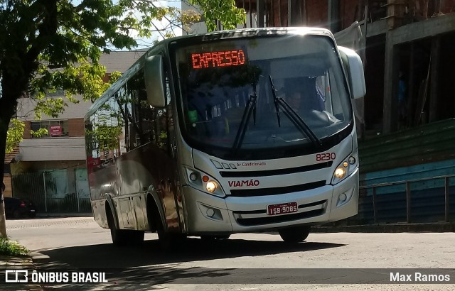 Empresa de Transporte Coletivo Viamão 8230 na cidade de Viamão, Rio Grande do Sul, Brasil, por Max Ramos. ID da foto: 7285854.